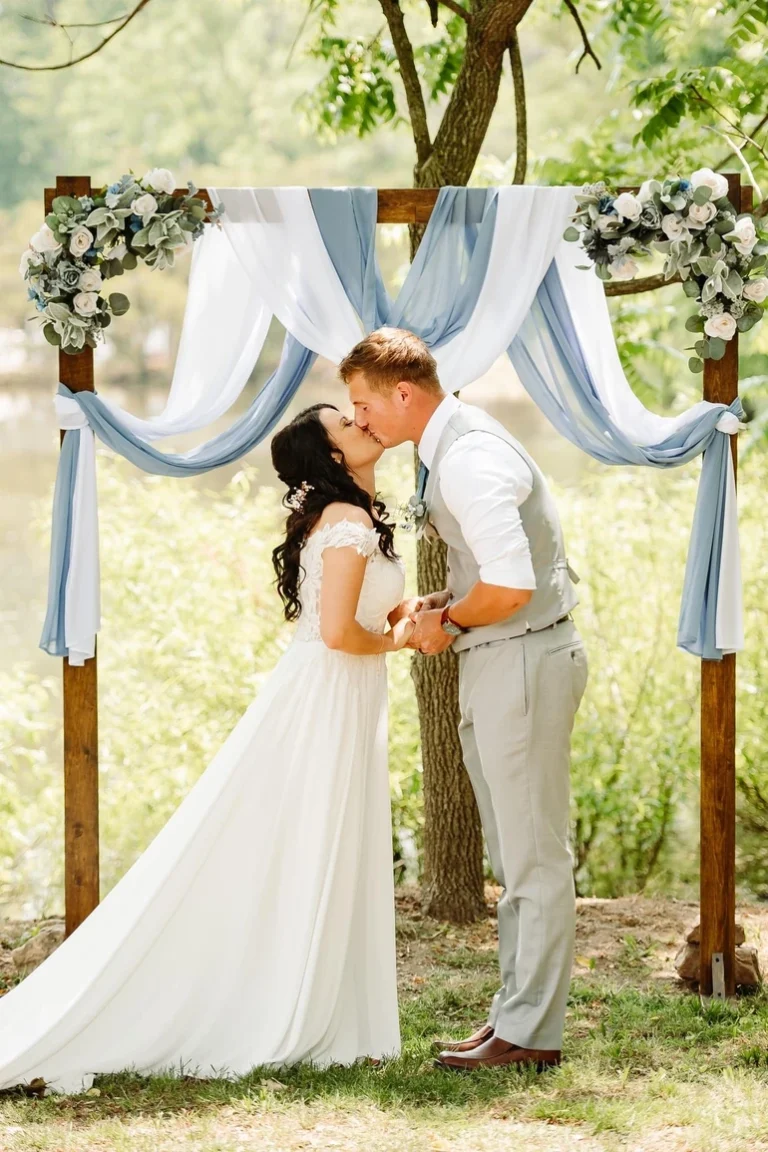 Bridal hair and makeup by Glam with Sam & Co.